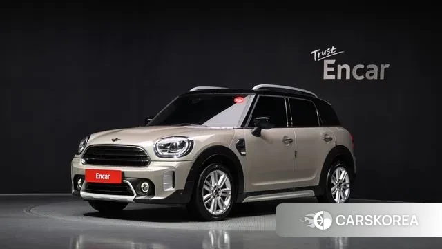 Mini Cooper Countryman 2022 Серебристо-серый из Кореи