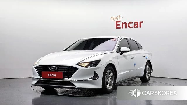 Hyundai Sonata (DN8) 2019 Белый из Кореи
