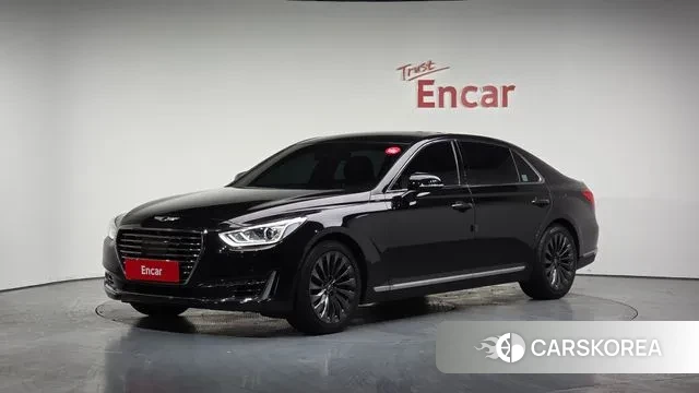 Genesis EQ900 2018 Черный из Кореи