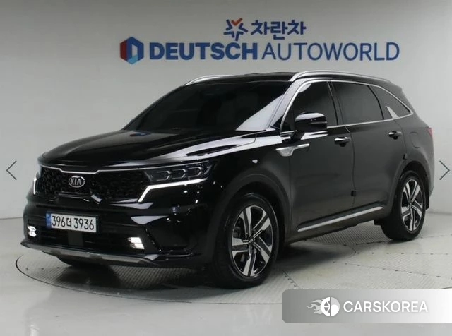 Kia Sorento 4th Generation 2020 Черный из Кореи