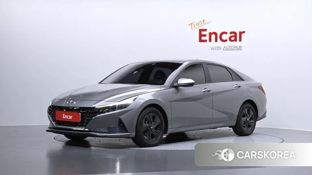 Hyundai Avante Hybrid (CN7) 2022 Серый из Кореи