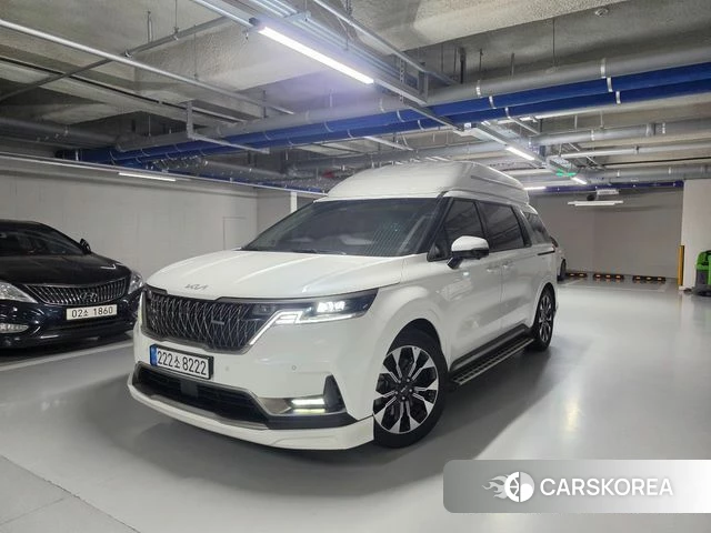Kia Carnival 4th generation 2021 Белый из Кореи