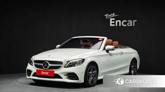 Mercedes-Benz C-Class W205 2021 Белый из Кореи