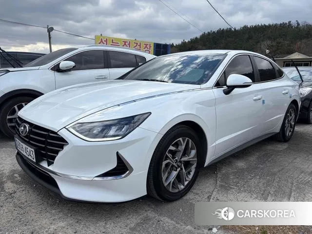 Hyundai Sonata (DN8) 2021 Белый из Кореи