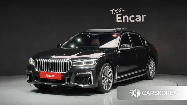 BMW 7 Series (G11) 2020 Черный из Кореи