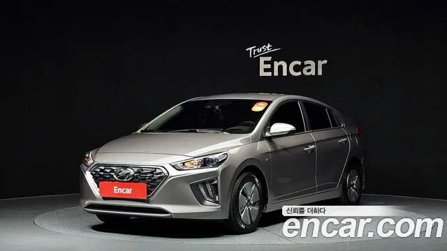 Hyundai The New Ionic Hybrid 2019 Серебряный из Кореи