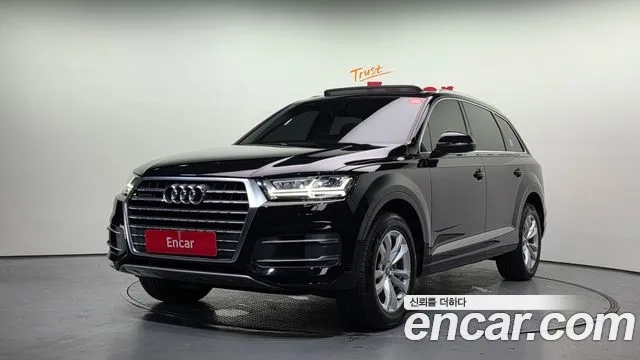 Audi Q7 (4M) 2019 Черный из Кореи