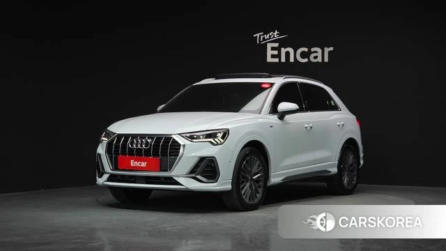Audi Q3 (F3) 2023 Белый из Кореи