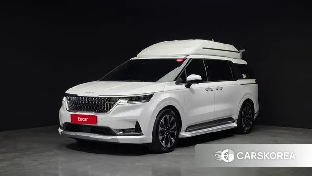 Kia Carnival 4th generation 2023 Белый из Кореи