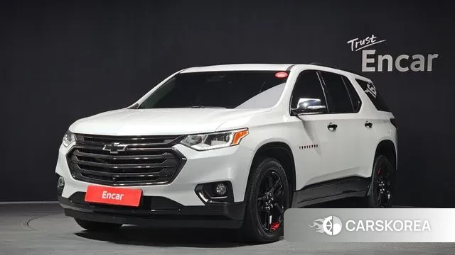 Chevrolet (GM Daewoo) Traverse 2020 Белый из Кореи