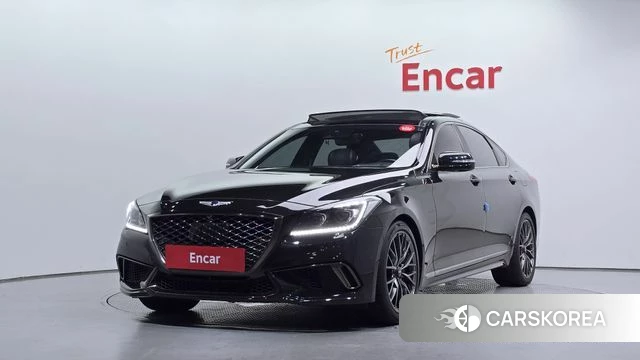 Genesis G80 2018 Черный из Кореи