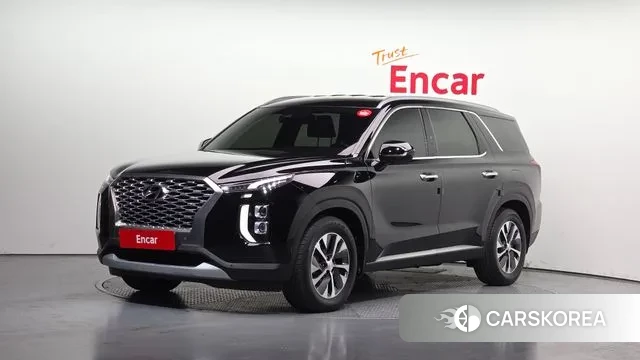 Hyundai Palisade 2022 Черный из Кореи