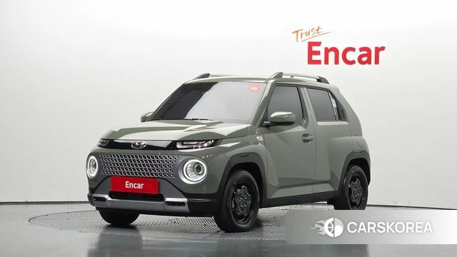 Hyundai Casper 2024 Темно-зеленый из Кореи