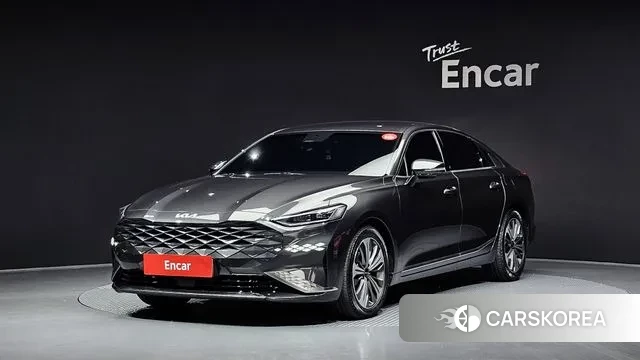 Kia K8 Hybrid 2022 Серый из Кореи
