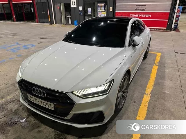 Audi A7 (4K) 2020 Белый из Кореи