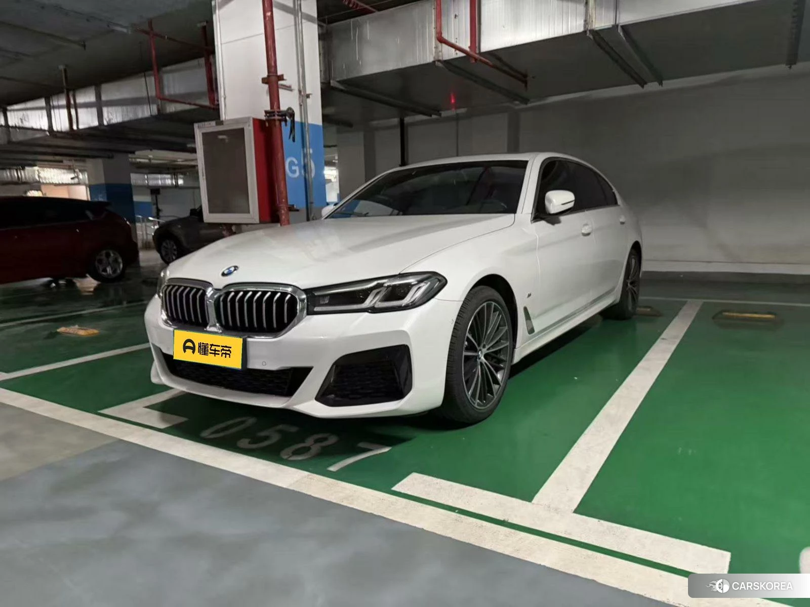 BMW 5 series 2020 Белый из Китая