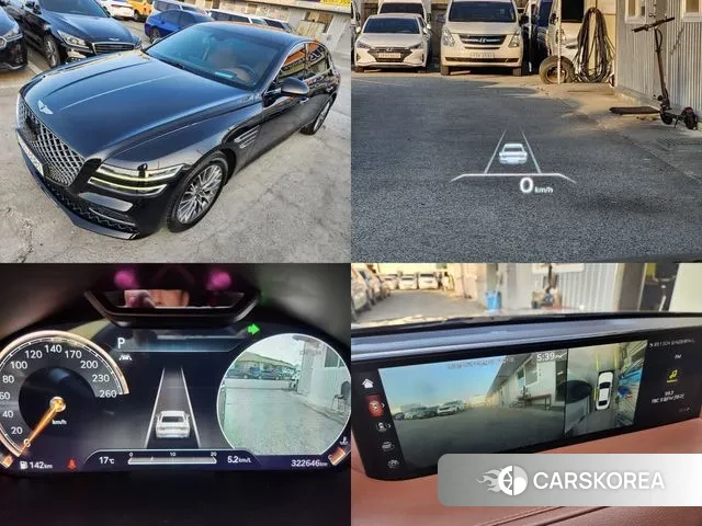 Genesis G80 (RG3) 2021 Черный из Кореи