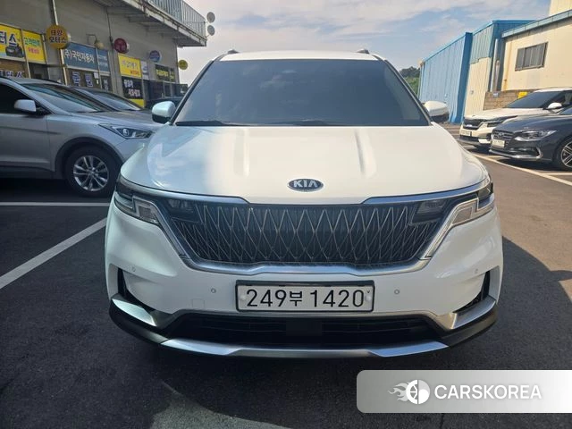 Kia Carnival 4th generation 2021 Белый из Кореи