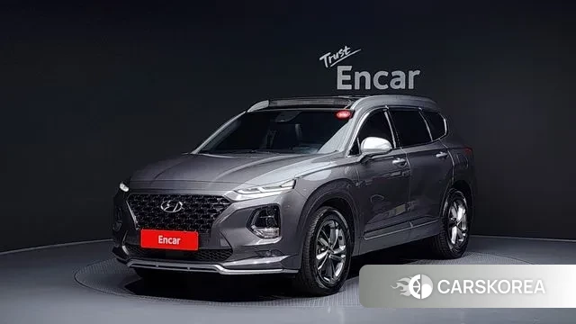 Hyundai Santa Fe TM 2019 Серый из Кореи