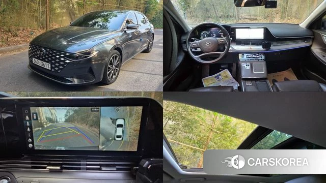Hyundai The New Grandeur IG 2021 Серебристо-серый из Кореи