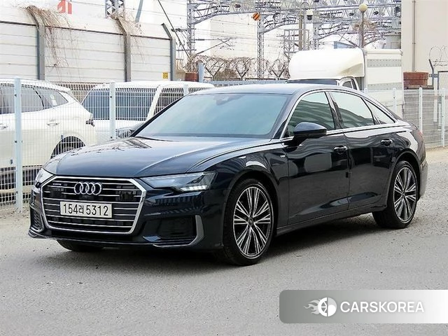 Audi A6 (C8) 2022 Синий из Кореи