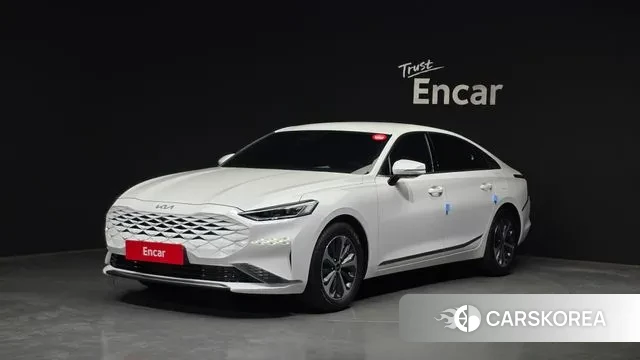 Kia K8 Hybrid 2023 Белый из Кореи