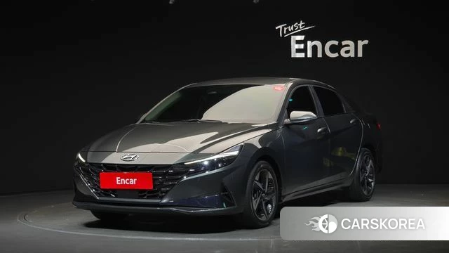 Hyundai Avante (CN7) 2022 Серый из Кореи
