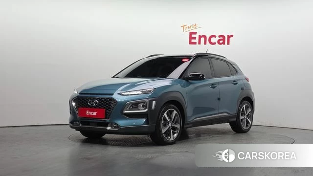 Hyundai Kona 2018 Синий из Кореи