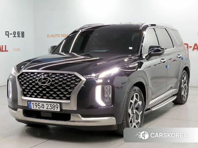 Hyundai Palisade 2022 Синий из Кореи