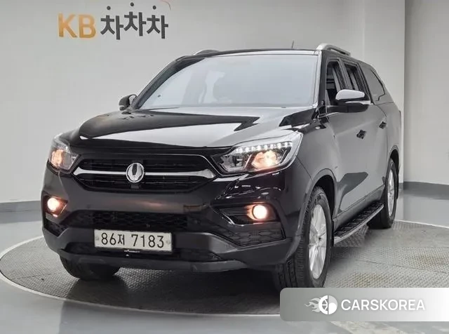 Ssangyong Rexton Sports 2018 Серый из Кореи