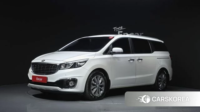 Kia All New Carnival 2018 Белый из Кореи