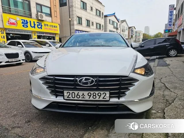 Hyundai Sonata (DN8) 2021 Белый из Кореи