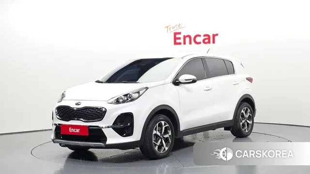 Kia Sportage The Bold 2021 Белый из Кореи