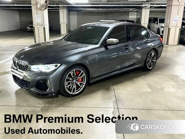 BMW 3 Series (G20) 2021 Серебристо-серый из Кореи