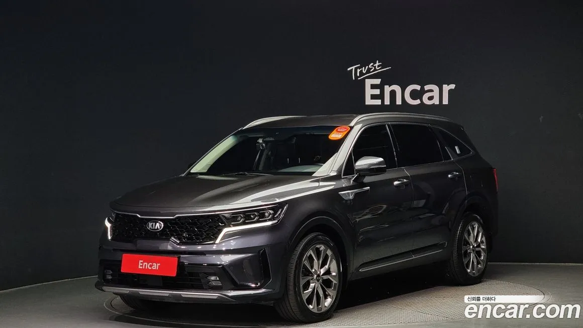 Kia Sorento 4th Generation 2020 Серый из Кореи