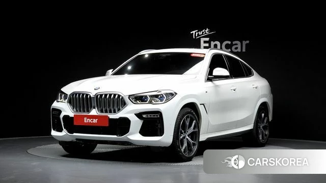 BMW X6 (G06) 2021 Белый из Кореи