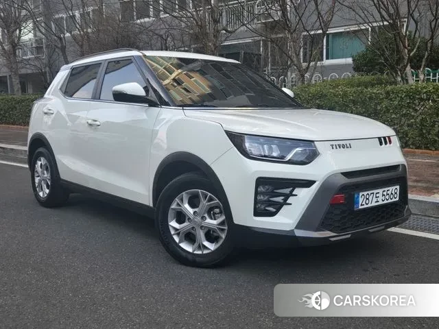 Ssangyong The New Tivoli 2023 Белый из Кореи