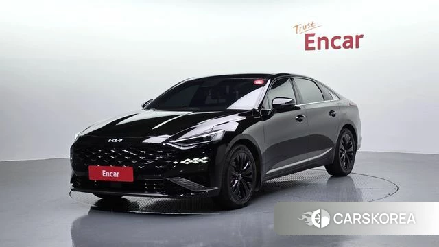 Kia K8 Hybrid 2021 Черный из Кореи