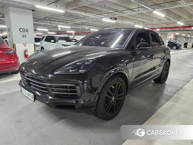 Porsche Cayenne (PO536) 2023 Черный из Кореи