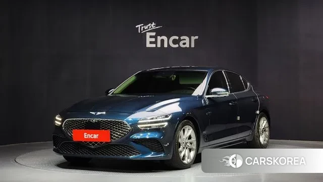 Genesis The New G70 2021 Синий из Кореи