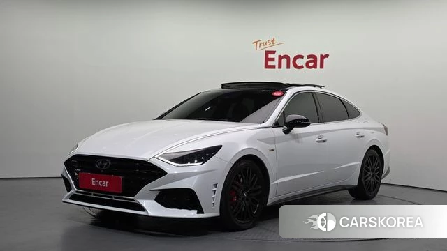 Hyundai Sonata (DN8) 2021 Белый из Кореи
