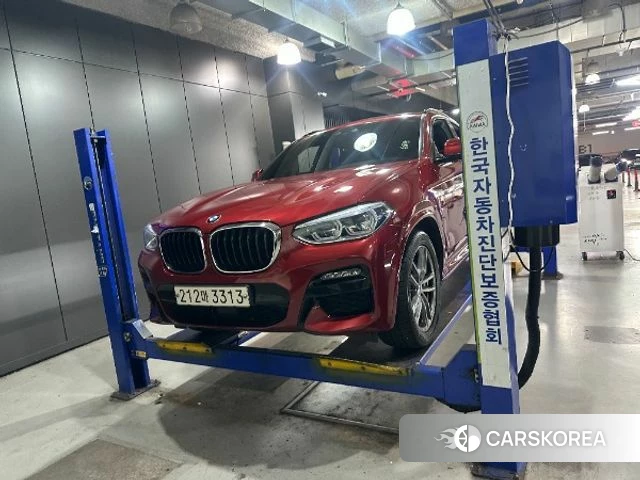 BMW X4 (G02) 2020 Красный из Кореи