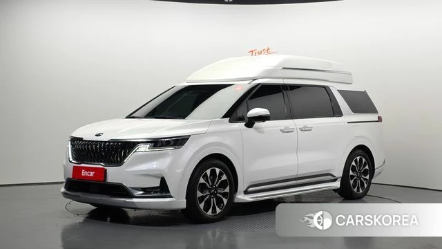 Kia Carnival 4th generation 2021 Белый из Кореи