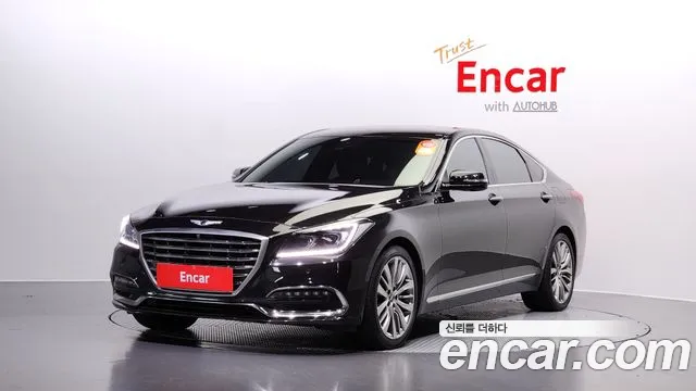 Genesis G80 2018 Черный из Кореи