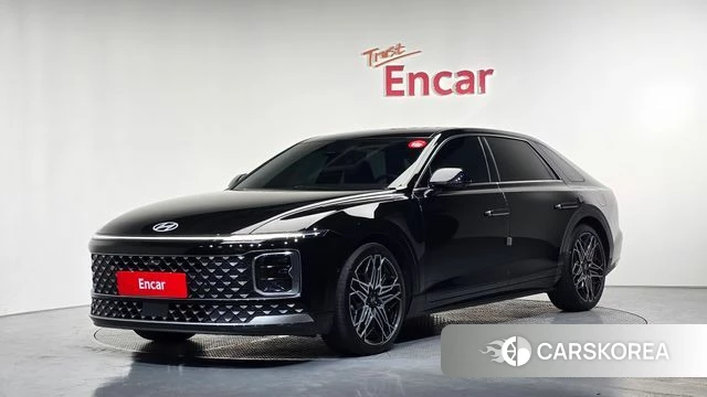 Hyundai Grandeur (GN7) 2024 Черный из Кореи