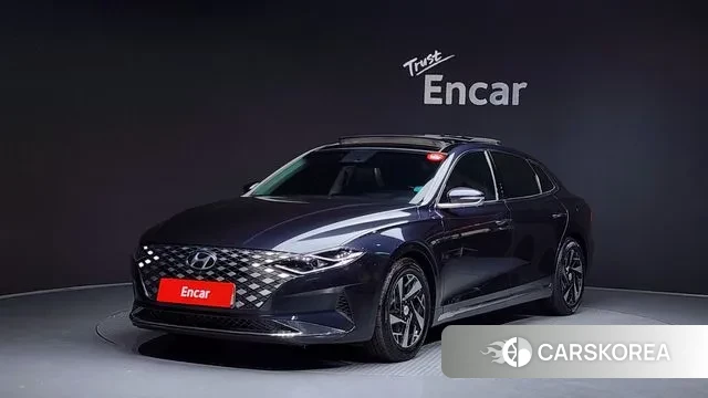 Hyundai The New Grandeur IG Hybrid 2019 Синий из Кореи