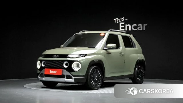 Hyundai Casper 2022 Светло-зеленый из Кореи