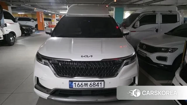 Kia Carnival 4th generation 2022 Белый из Кореи