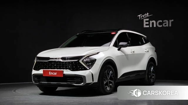 Kia Sportage 5th Generation Hybrid 2024 Белый из Кореи