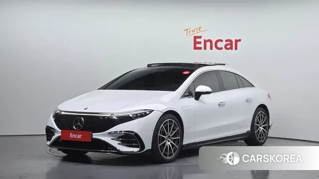 Mercedes-Benz EQS V297 2023 Белый из Кореи